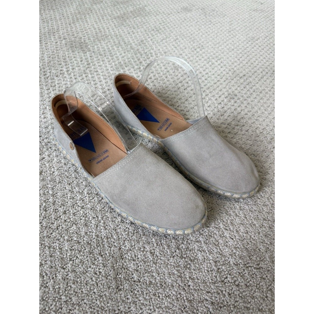Verbenas EU 42 Carmen Suede Spain Espadrille Slip On Flats Casual Travel Beach